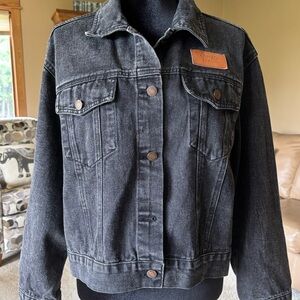 Black Denim Jacket  M
